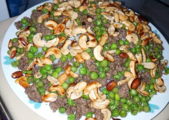 Syrische Maqmeh-rijst