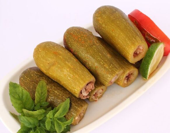 Syrische gevulde courgette