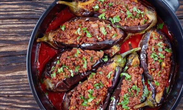 Syrische Mazzalet van aubergine - Afbeelding 2