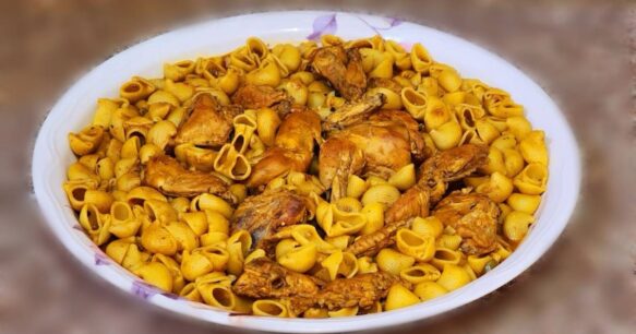 Syrische makbake pasta