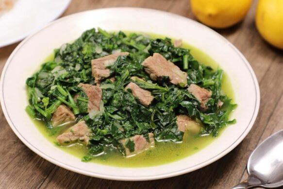 Syrische spanakopita