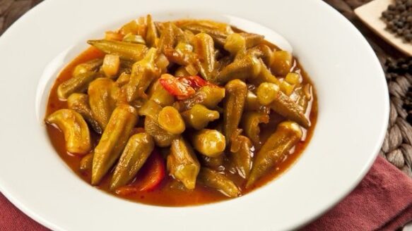 Syrische zure okra